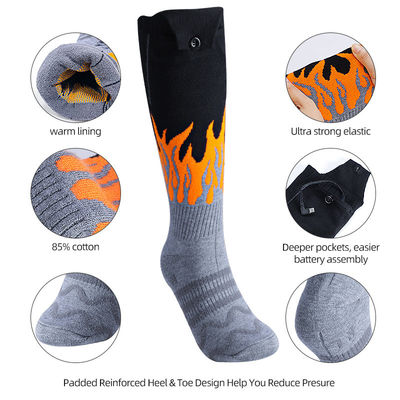 جوارب شتوية حرارية كهربائية قابلة للغسل مع بطارية قابلة للشحن