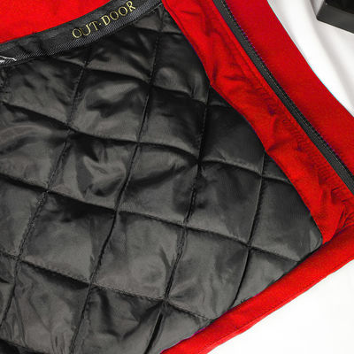 7.4 فولت الشتاء بطارية التدفئة معطف دافئ الملابس التدفئة الرجال الكهربائية المدفئة الملابس محجبة